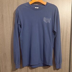 Oklamerica Explore Oklahoma Unisex Long Sleeve Graphic Tshirt Size Small EUC
